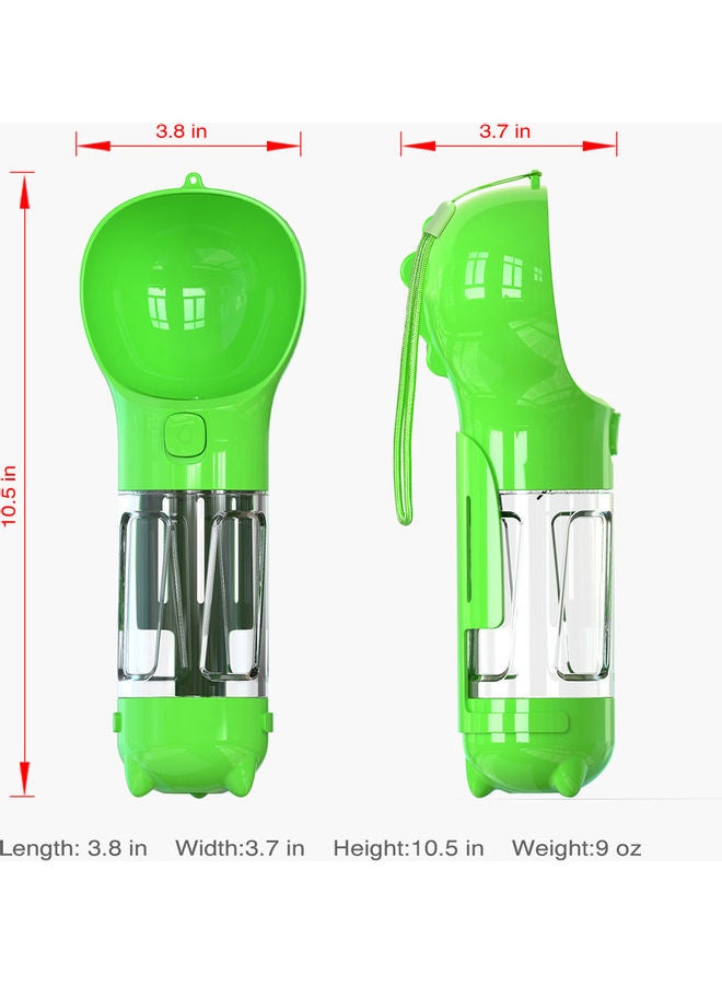 Dog Water Bottle Green 27x9.7x10cm - Image 5