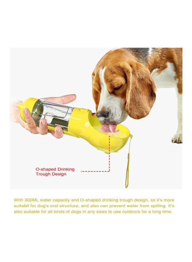 Dog Water Bottle Yellow 27x9.7x10cm - Image 3