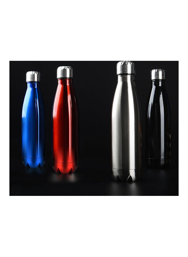 Generic - Stainless Steel Vacuum Insulated Double Walled Water Bottle Black 28.3x7.5x7.5cm - Image 1