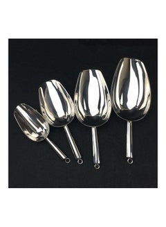 Generic Stainless Steel Ice Cube Scoop Shovel Silver 20*4*7cm  - Image 4
