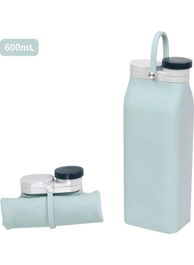 Foldable Water Bottle Blue 11.5x5x8cm  - Image 1