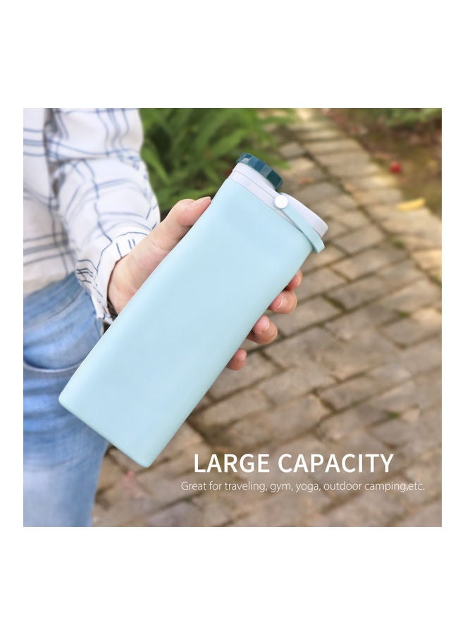 Foldable Water Bottle Blue 11.5x5x8cm  - Image 5