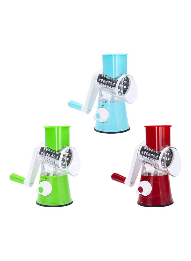 3 In 1 Round Veggie Chopper Assorted 26x12x24cm - Image 5