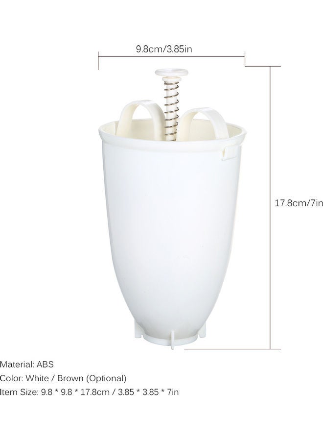 Plastic Donut Maker White 18x10x10cm - Image 3