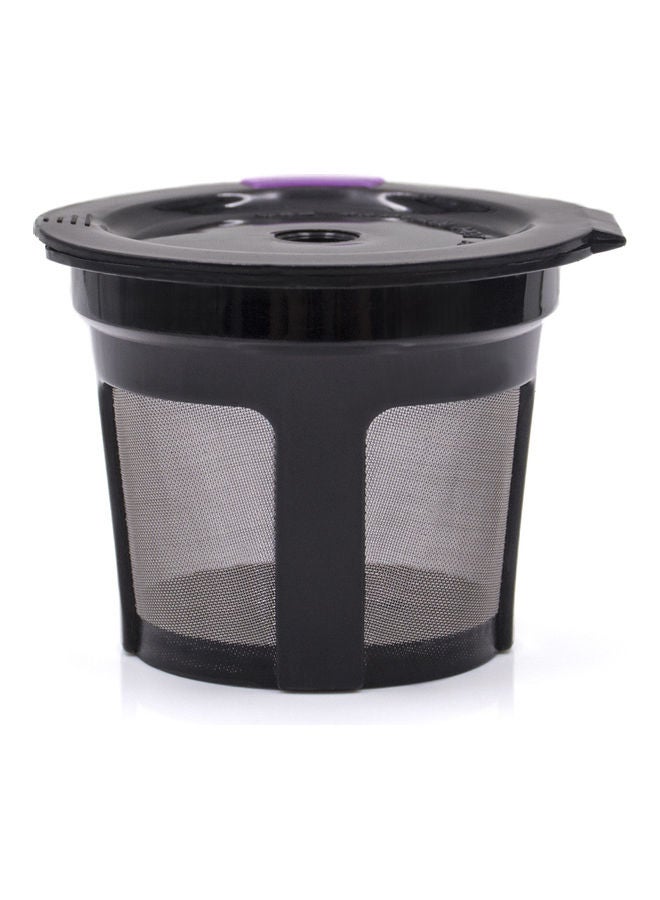 Generic - Coffee Capsules For K Cup Reusable Coffee Filter Pods In Integrated Design Of Stainless Steel Mesh Strainer For Keurig 2.0 and 1.0 Black 5.1*4.7*5.1cm - Image 1