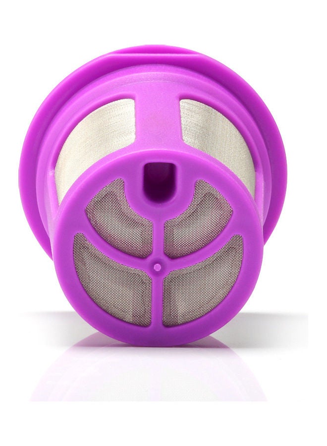 Coffee Capsule K Cup Refillable And Reusable Coffee Filters With Enlarge Mesh Strainer And Large Inlet For Keurig 2.0 And 1.0 Purple 5.1*4.7*5.1cm
