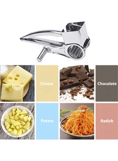 Generic Manual Rotary Cheese Grater Silver 20*5*8cm  - Image 5