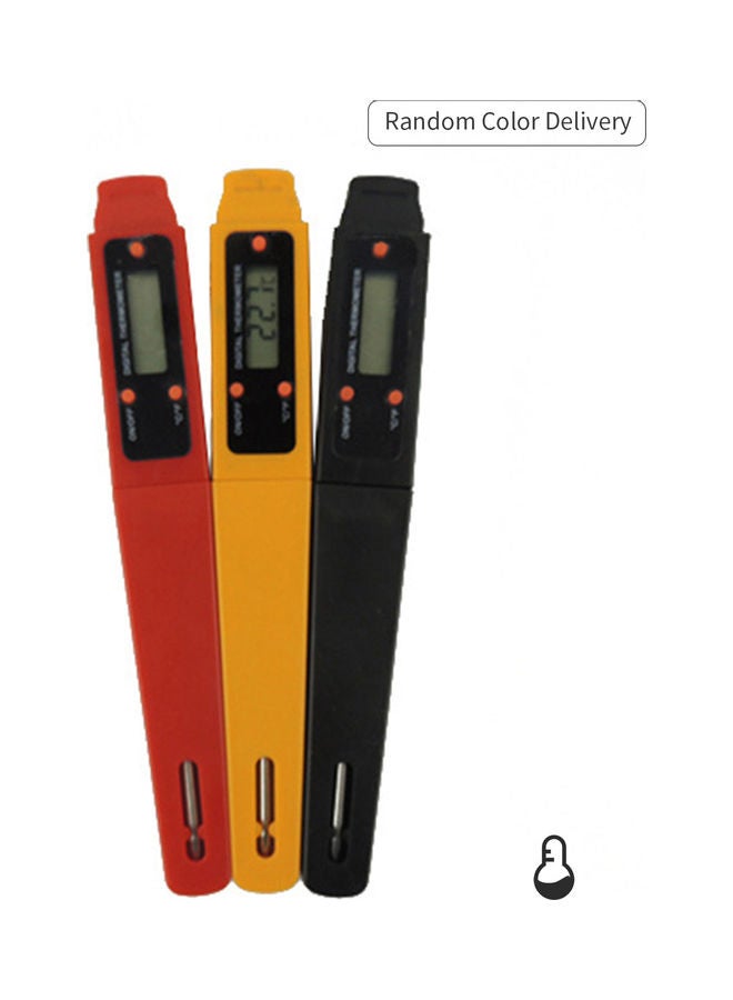Digital Thermometer To Read Instant Meat Temperature Of Barbecue Grill  Portable For Cooking And Baking Oven multicolour 15*1.5*2cm - Image 1