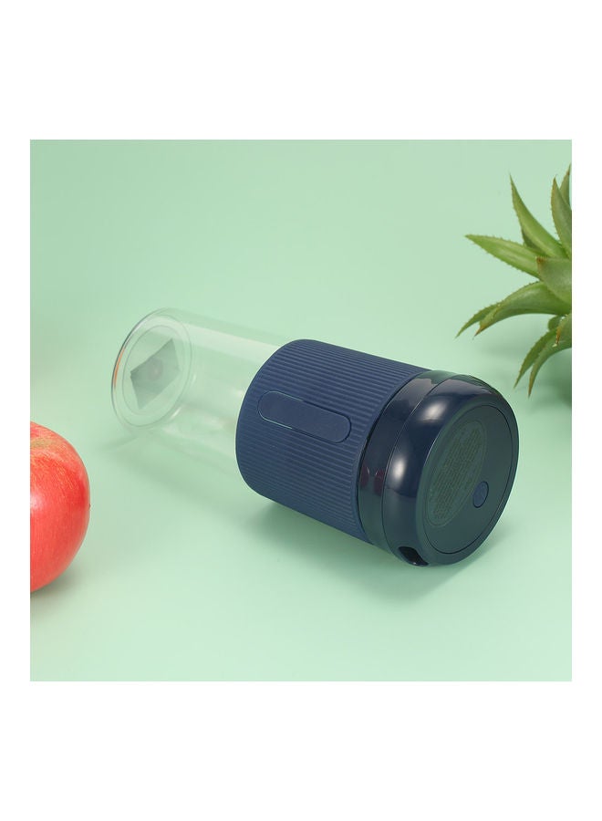 Mini Portable Juicer Electric Fruit USB Rechargeable Blue 20*9*9cm  - Image 4