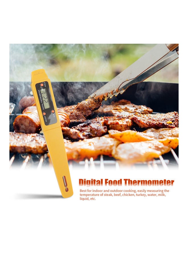 Digital Thermometer To Read Instant Meat Temperature Of Barbecue Grill  Portable For Cooking And Baking Oven multicolour 15*1.5*2cm - Image 4