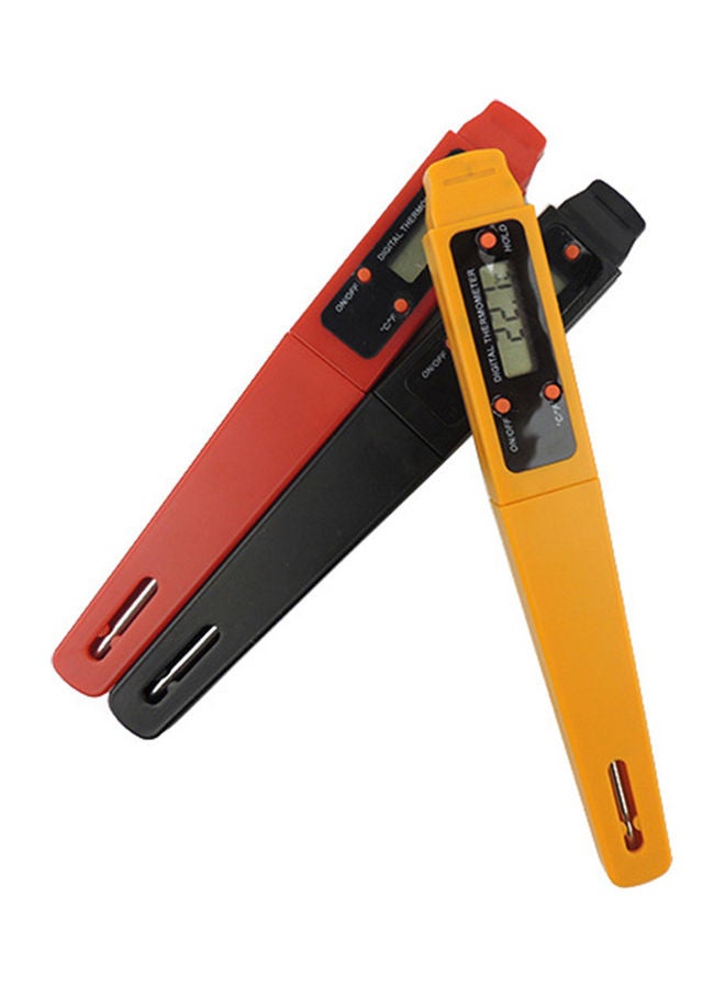 Digital Thermometer To Read Instant Meat Temperature Of Barbecue Grill  Portable For Cooking And Baking Oven multicolour 15*1.5*2cm - Image 5