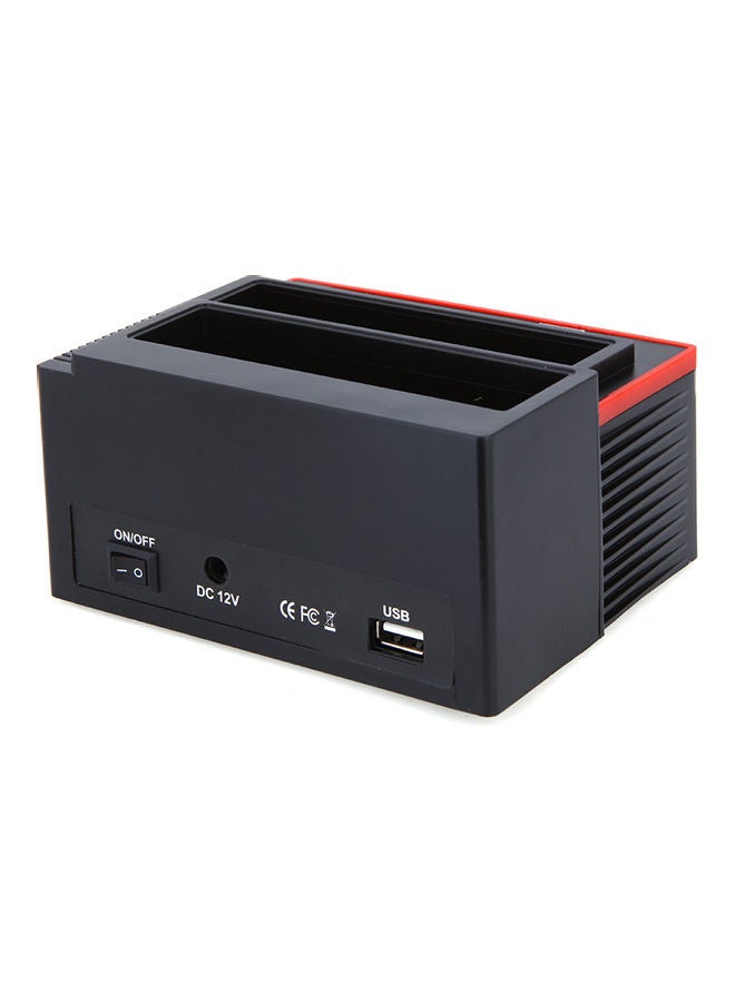 Hard Drive Docking Station Black  - Image 3