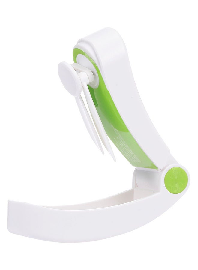 Generic USB Rechargeable Folding Fan Green  - Image 1