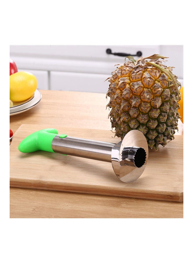Generic Corer Stainless Steel Pineapple Slicer Cutter Green  - Image 2