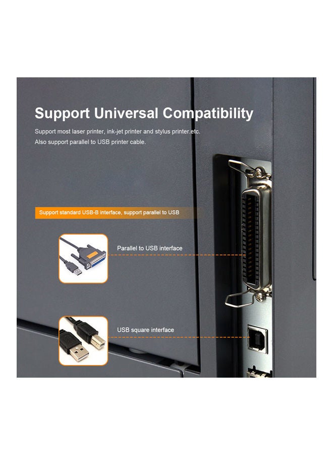 Generic - USB Network Printer Server Multicolour - Image 1