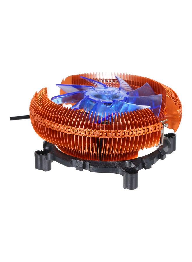 Hydraulic CPU Cooler Heatpipe Fans Multicolour  - Image 2