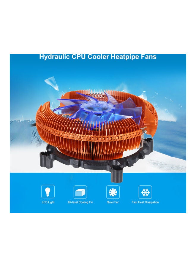 Hydraulic CPU Cooler Heatpipe Fans Multicolour - v1608156703/N43101419A_6