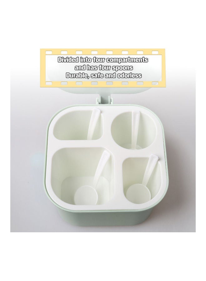 Generic - Seasoning Box Spice Pots Storage Container Condiment Pink 14*8*14cm - Image 1