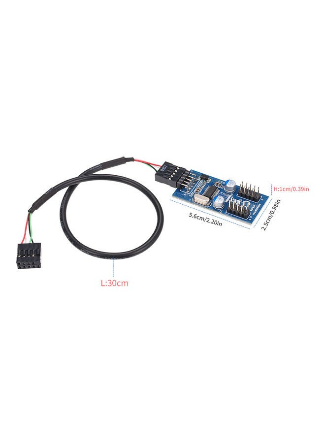 Dual 9Pin Connector Splitter Multicolour  - Image 3