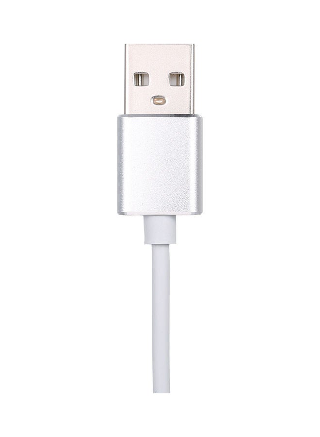 USB External Sound Card Silver