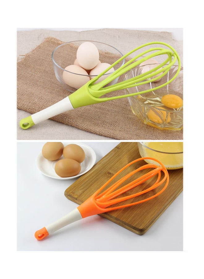 Generic Hand Rotating Coffee Milk And Mixing Eggbeater Handheld Mixer For Adults Children Kitchen Cooking Tools Green  - Image 4