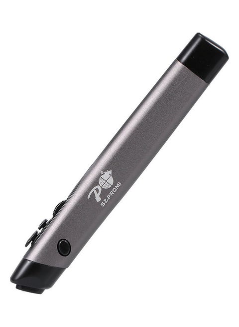 Multifunction Electronic Projection Laser Flip Pen Grey