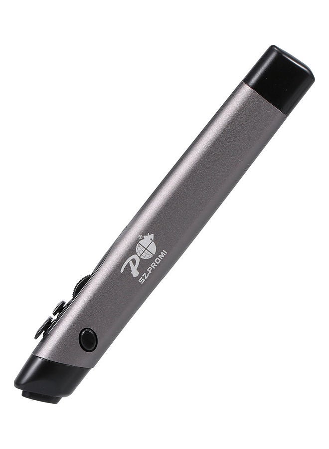 Generic - Multifunction Electronic Projection Laser Flip Pen Grey - Image 1