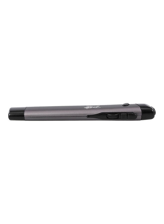 Generic - Multifunction Electronic Projection Laser Flip Pen Grey - Image 1