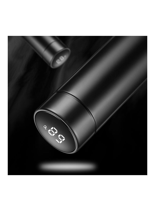 Generic - Intelligent  Insulated Temperature Display LCD Touch Screen Stainless Steel Bottle Red 24x7x7cm - Image 1