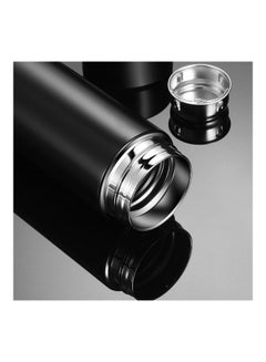 Generic Intelligent  Insulated  Temperature Display LCD Touch Screen Stainless Steel Vacuum Bottle White 24x7x7cm  - Image 2