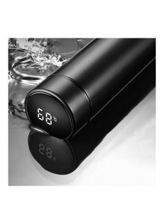 Generic Intelligent  Insulated  Temperature Display LCD Touch Screen Stainless Steel Vacuum Bottle White 24x7x7cm  - Image 3