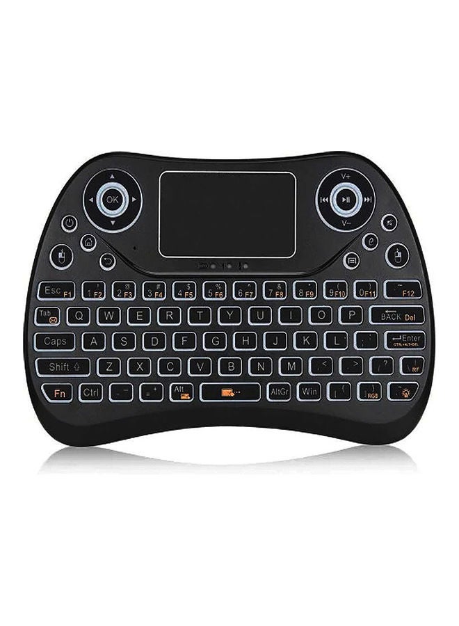 Air Mouse Keyboard With Touchpad Black - Image 2