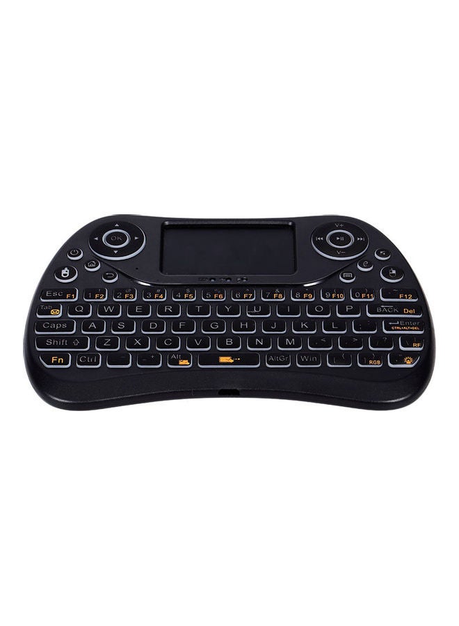 Air Mouse Keyboard With Touchpad Black - Image 4