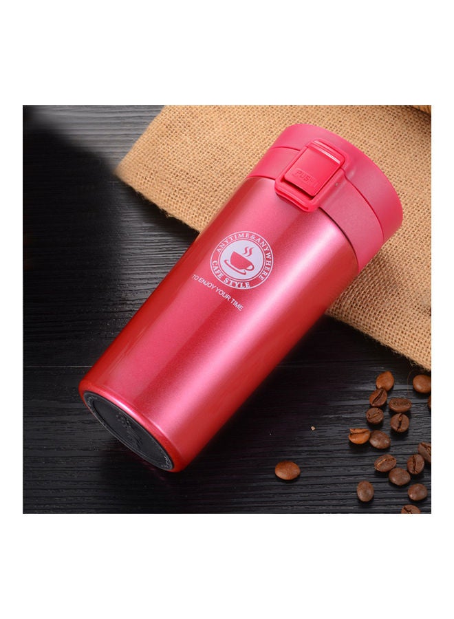 Stainless Steel Insulated Travel Coffee Water Bottle Red 18.5x8x8cm  - Image 3