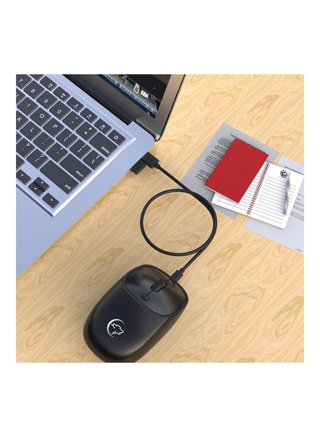 Rechargeable Optical Mouse Black - Image 3