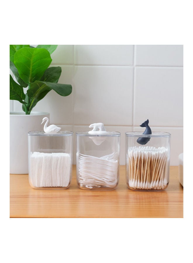 Storage Box Animal Shape Storage Organizer Box Clear 14*9*9cm - Image 4