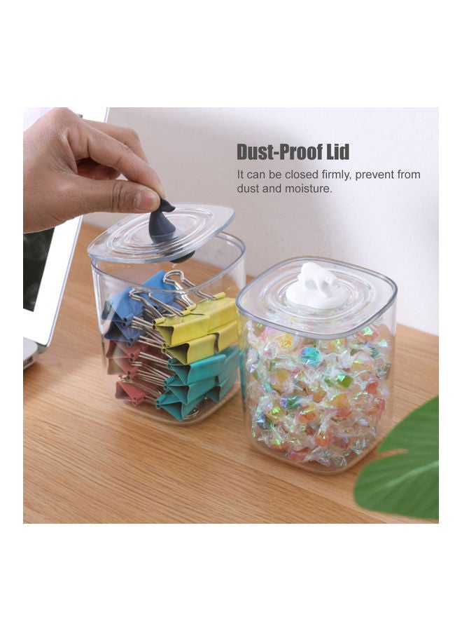 Storage Box Animal Shape Storage Organizer Box Clear 14*9*9cm - Image 5