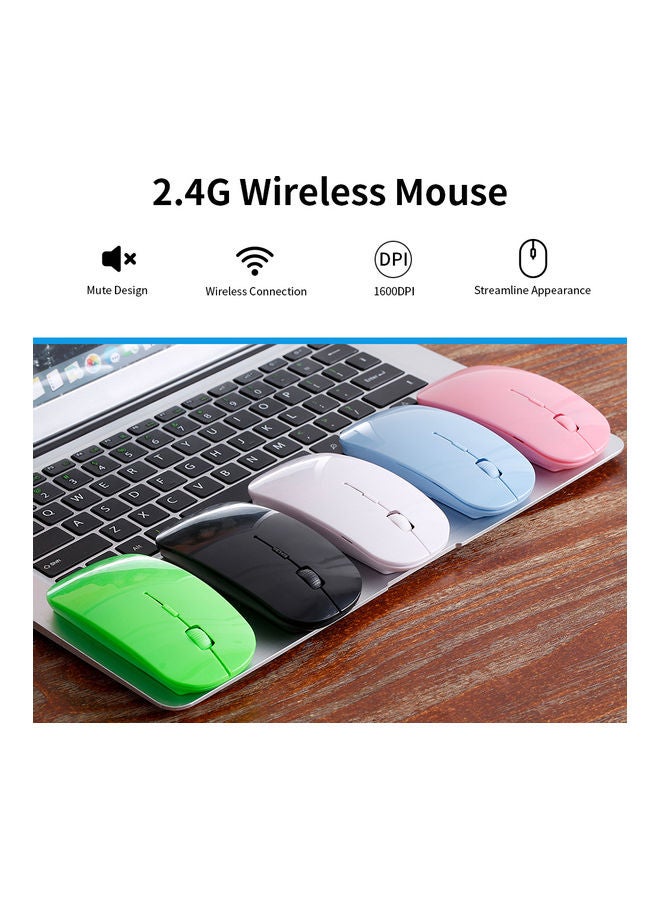 Portable Optical Mouse Pink - Image 3