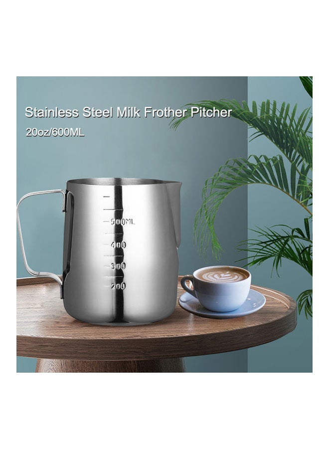Stainless Steel Milk Foam Container Silver  - Image 1