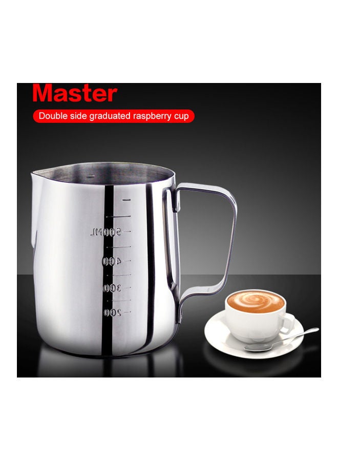Stainless Steel Milk Foam Container Silver  - Image 5