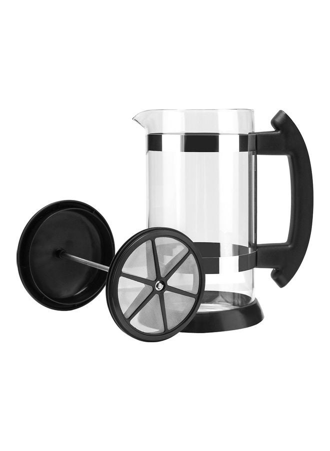 i cafilas Stainless Steel French Press Pot Coffee Cup Black 24.3x14x14.3cm  - Image 3