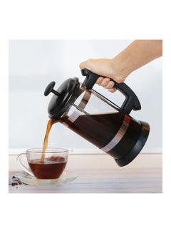 i cafilas Stainless Steel French Press Pot Coffee Cup Black 24.3x14x14.3cm  - Image 4