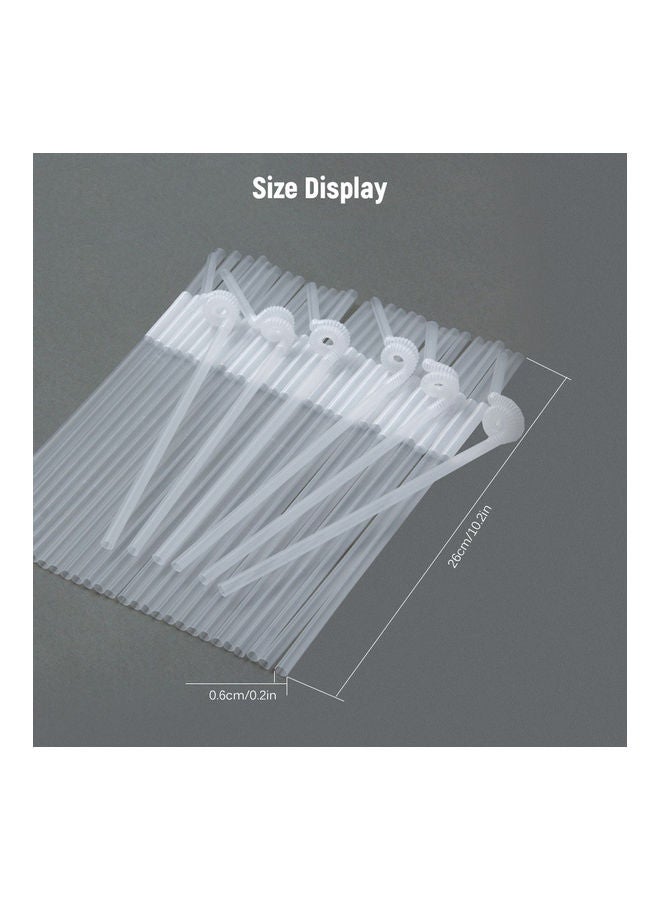 Generic - Drinking Straws Clear - Image 1
