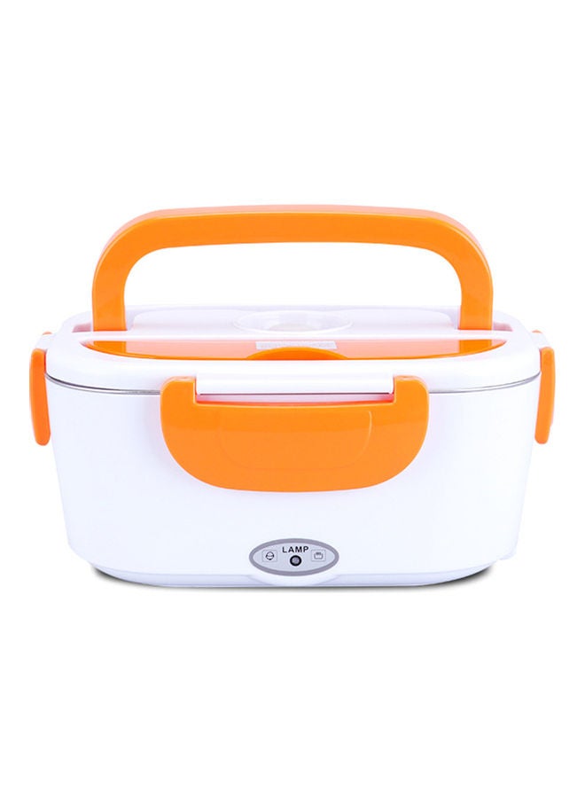 Multi-Functional  Lunch Box Orange/White