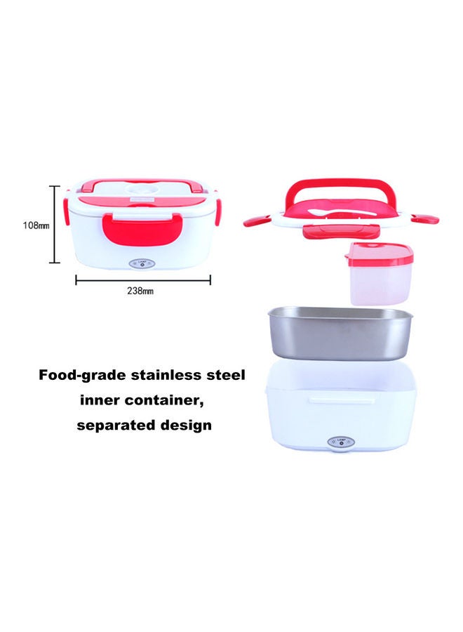 Multi-Functional  Lunch Box Green/White  - Image 3
