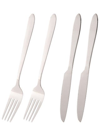 Flatware Fork Spoon And Knife Silver - v1608156828/N43102710A_1