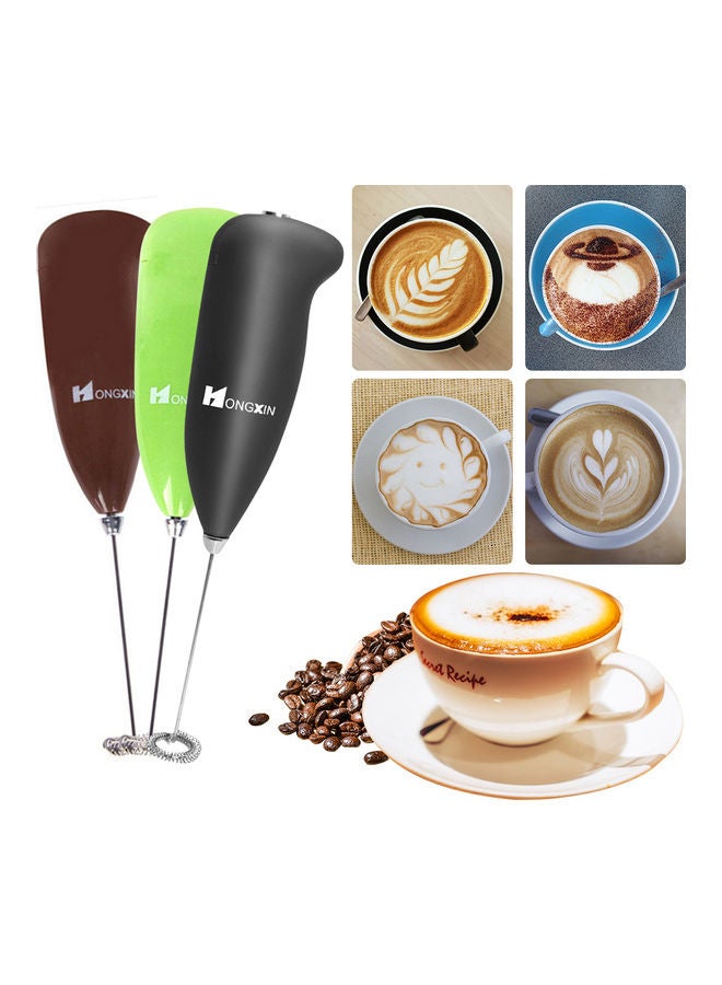 Generic - Electric Milk Frother Black/Silver 22.5x4x5cm - Image 1