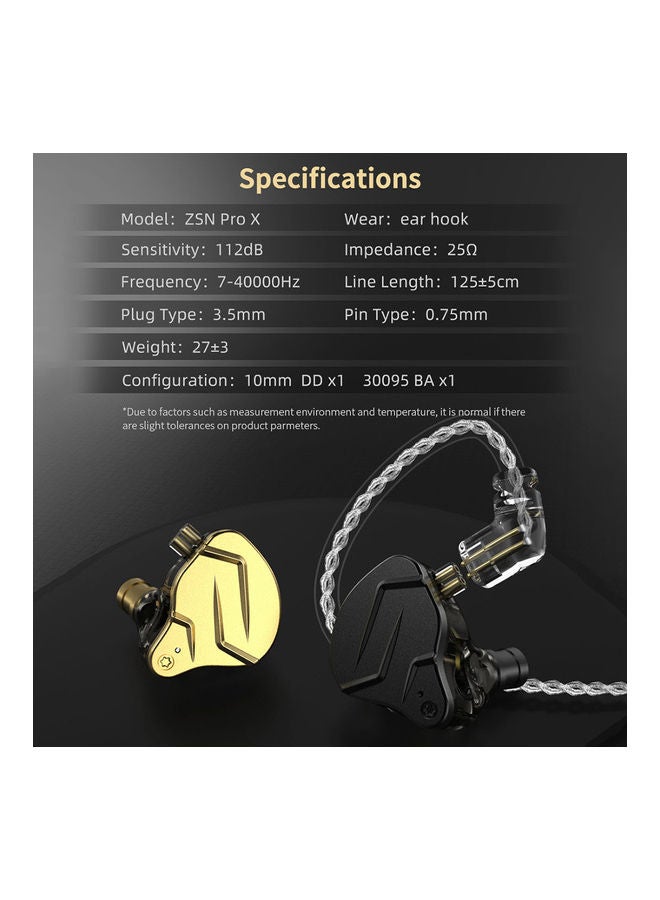 KZ ZSN Pro X In-Ear Earphones - Image 4