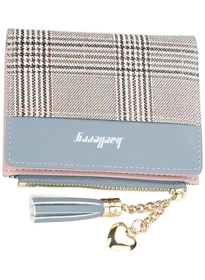 Women Wristlet Wallet With Zipper Pocket Multicolour