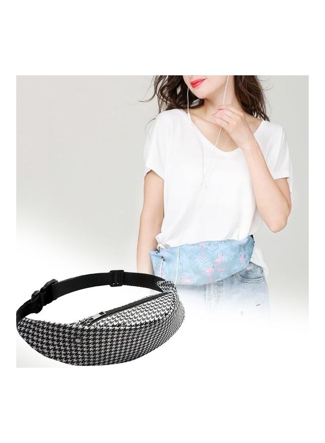 Printed Waist Bag Black/White  - Image 2